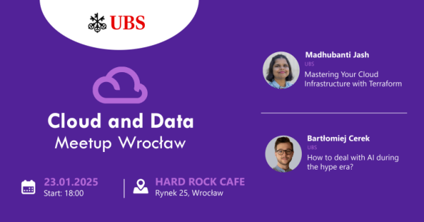 Cloud and Data Meetup Wrocław